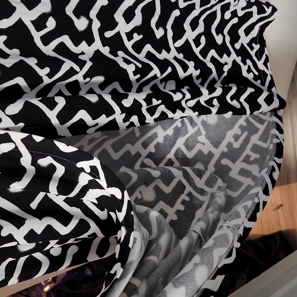 French Connection Geometric Print Maci  Dress UK size 16 - Picture 4 of 4